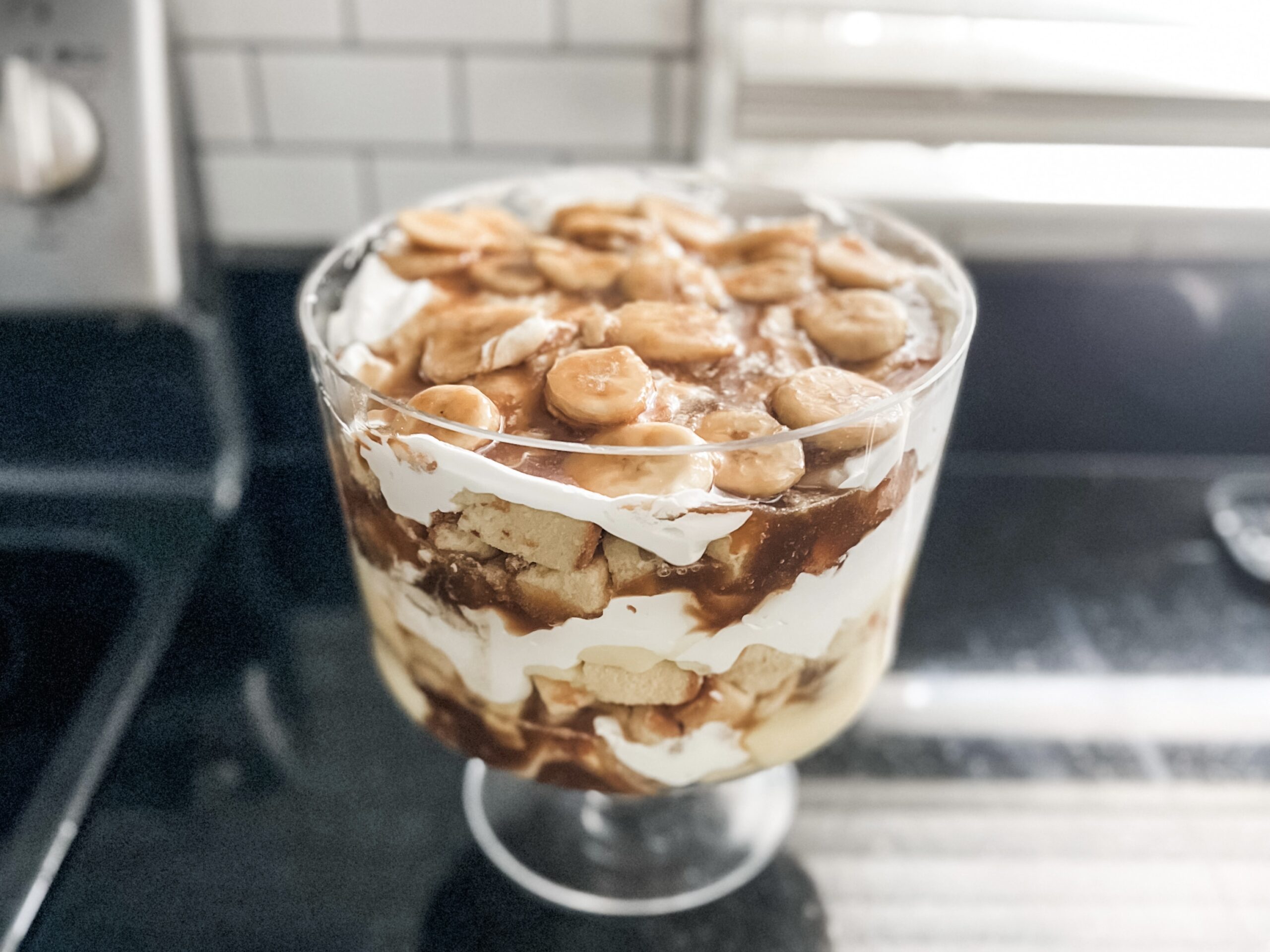 Bananas Foster Trifle